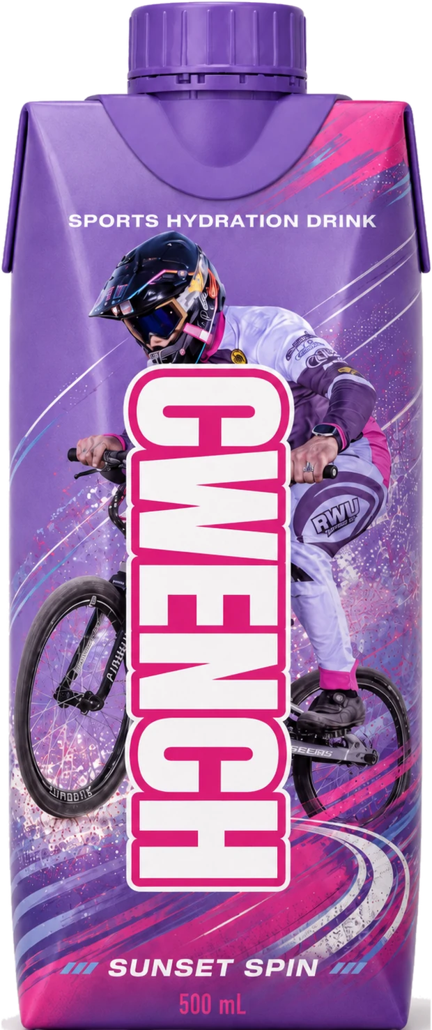 CWENCH Sunset Spin carton